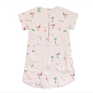 Crewcuts Tropical Print Girls Dress sz 7